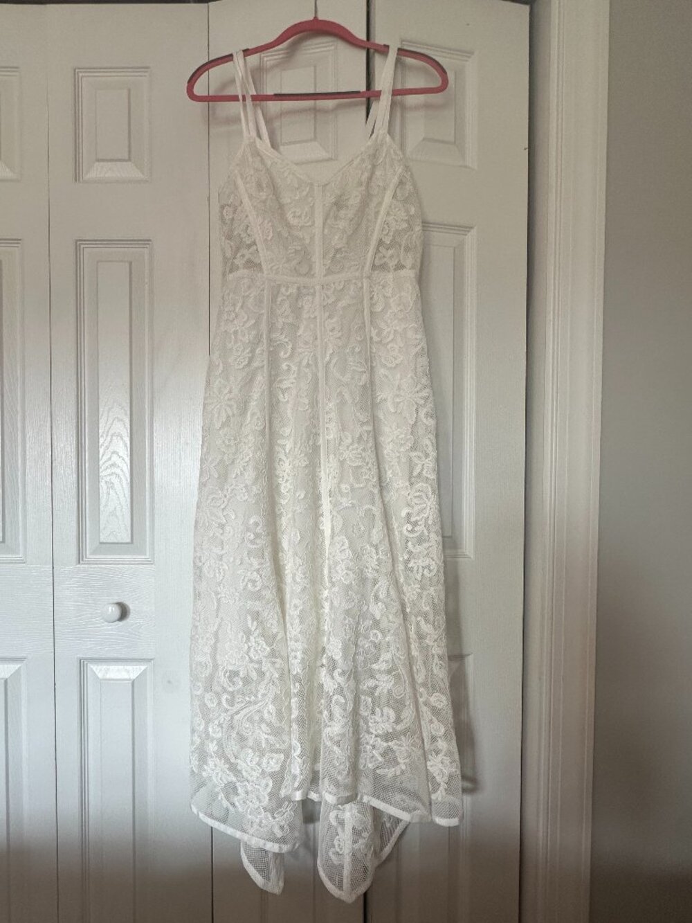 NWT Marchesa Lace Bridal Midi Dress